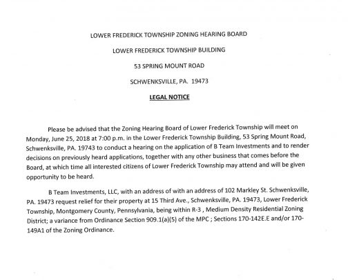 lower paxton township zoning hearing board minutes